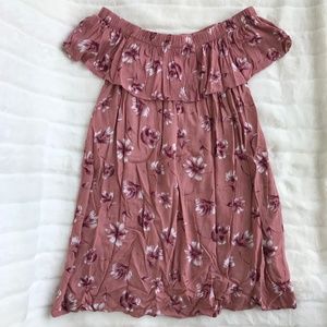 Forever 21 Off-The-Shoulder Floral Dress
